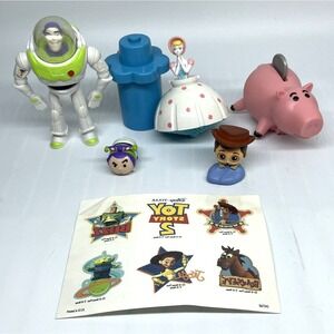 Vintage Toy Story Toys LOT Disney Pixar Tsum Tsum Buzz Doorables Camping Woody